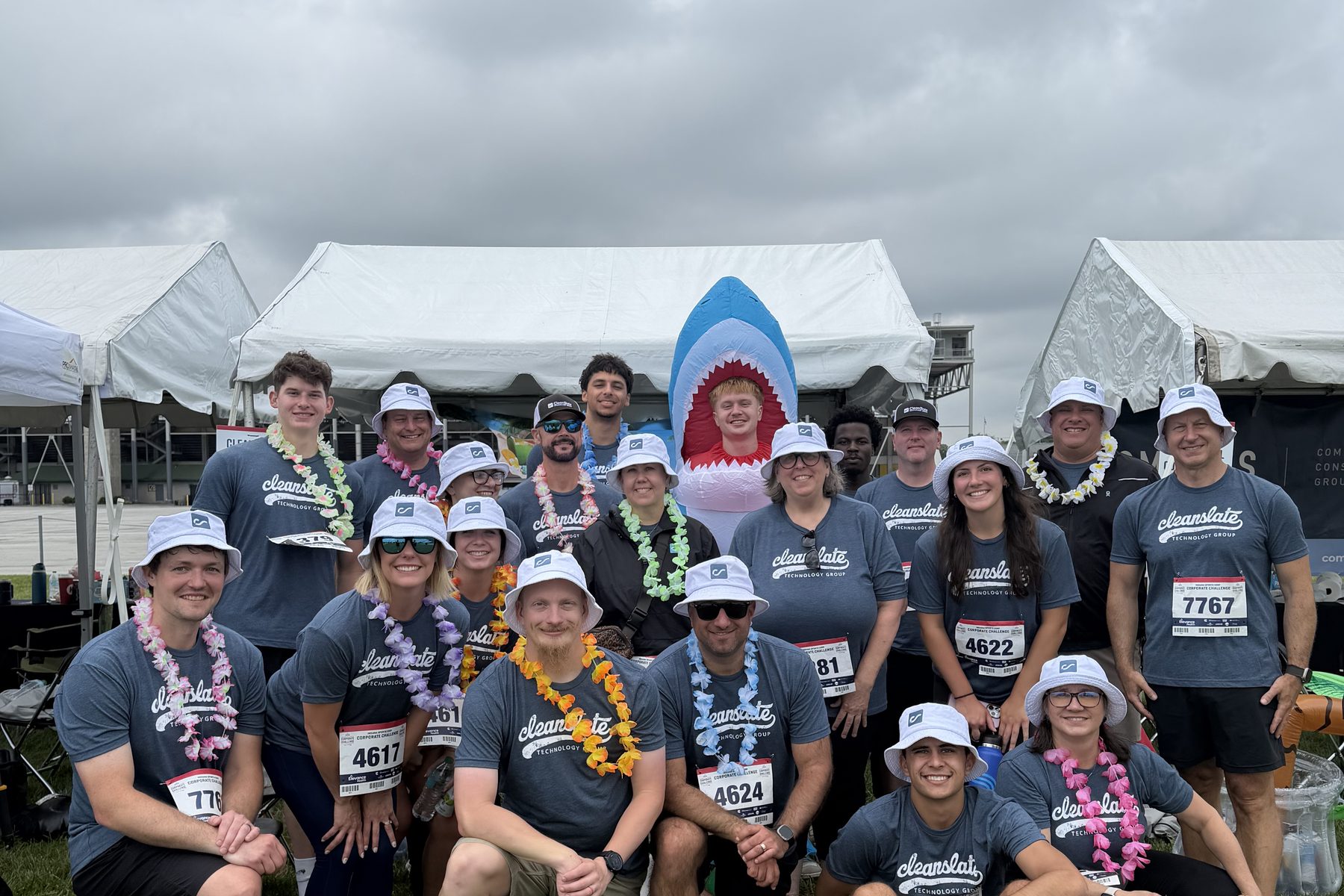 Team CleanSlate at the Indiana Sports Corp Corporate Challenge