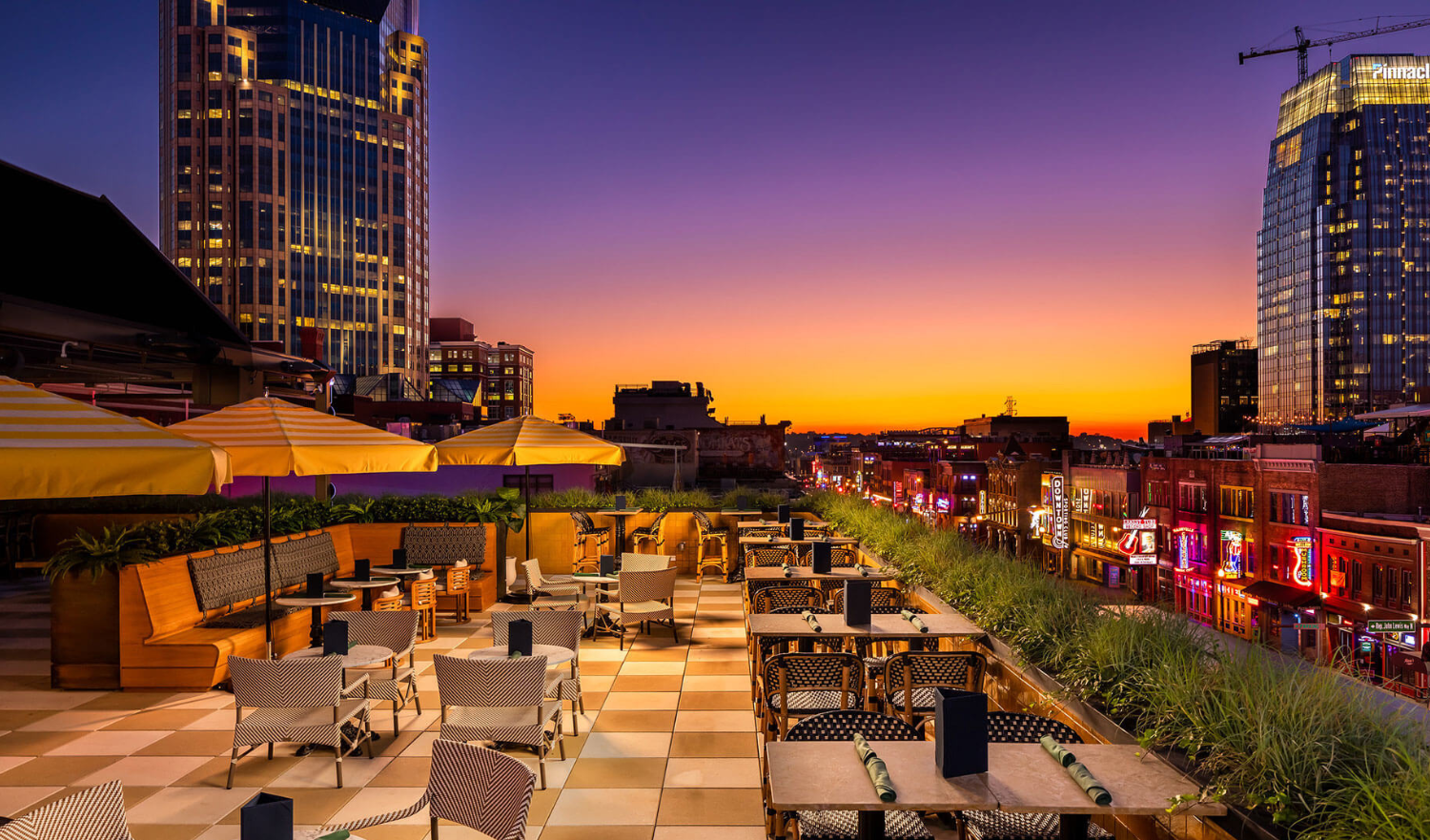 rooftop building of Twelve Thirty Club
